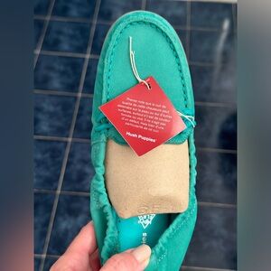 Hush Puppies Ceil slip on in teal, NWT, still in box, 7.5